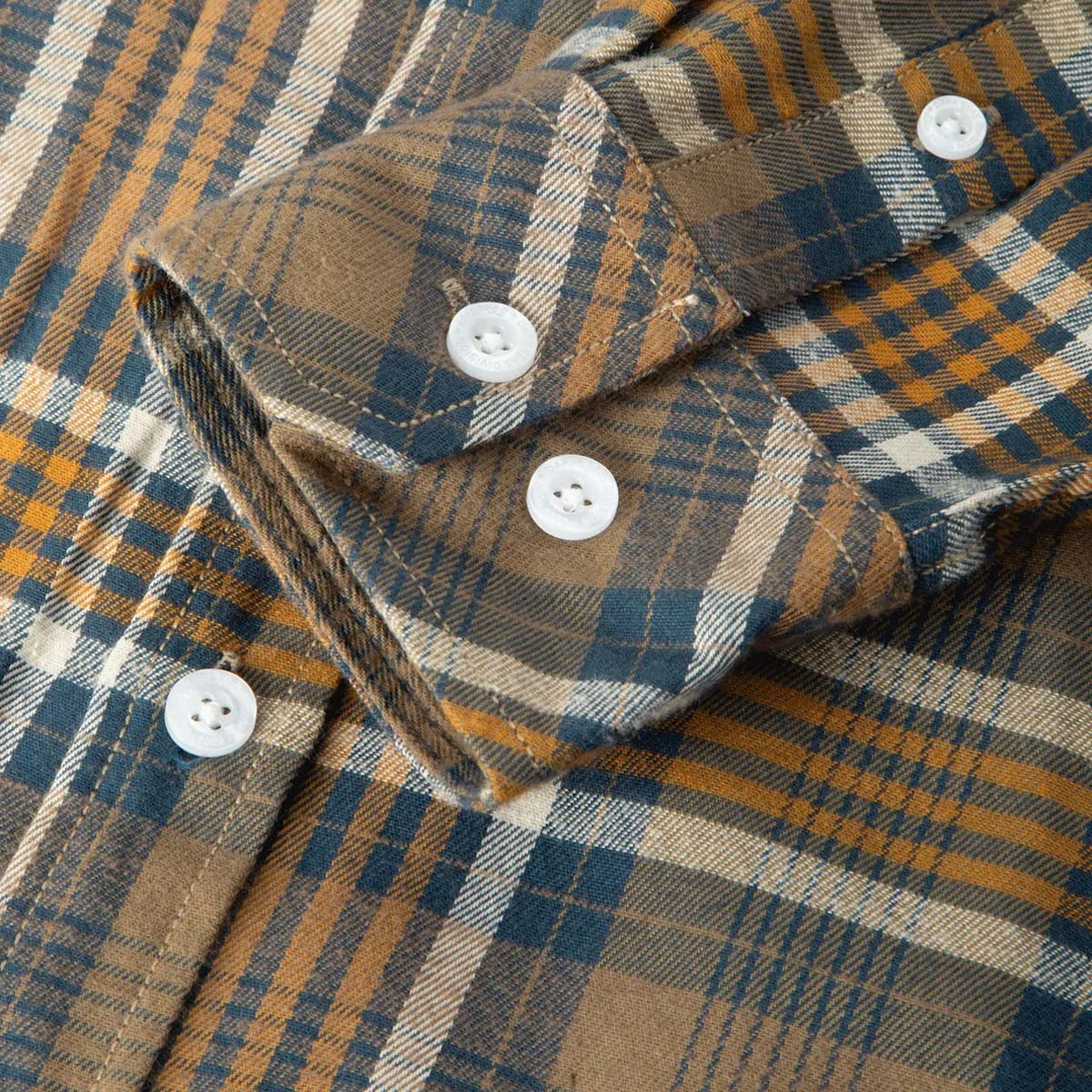 Dark Seas Newton Flannel Shirt – Grey/Navy