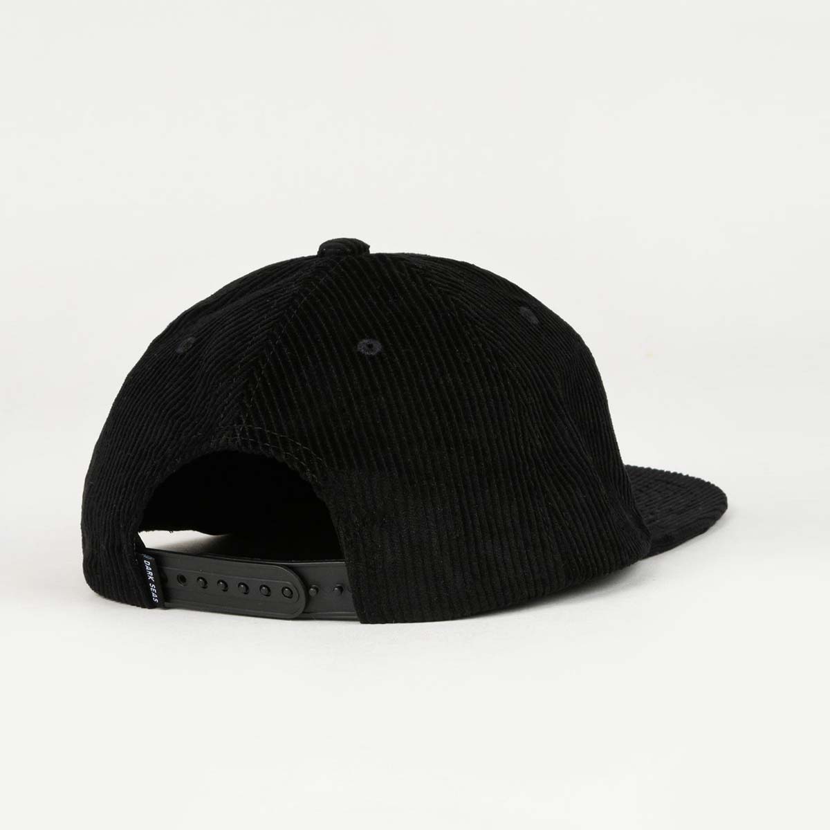 Dark Seas Truth Corduroy Cap – Black