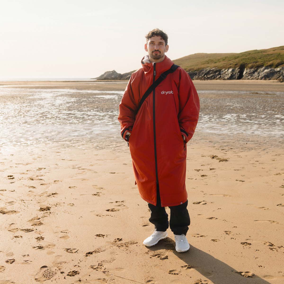 Dryrobe Advance Changing Robe Waterproof Jacket - Burnt Orange