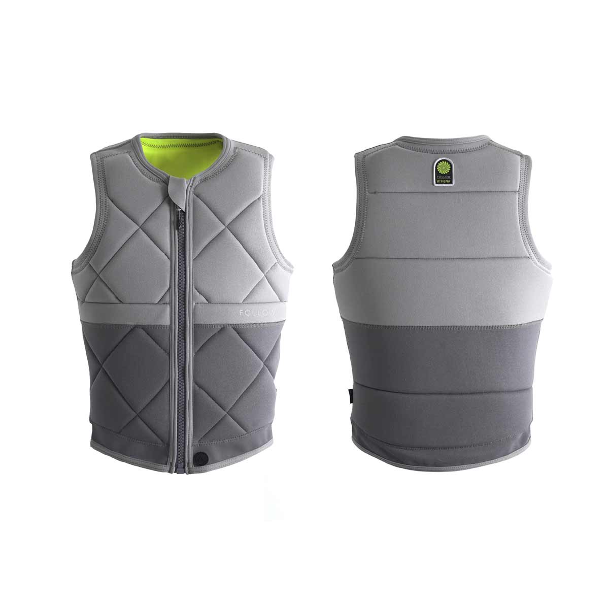 Follow Athena Impact Vest – Grey