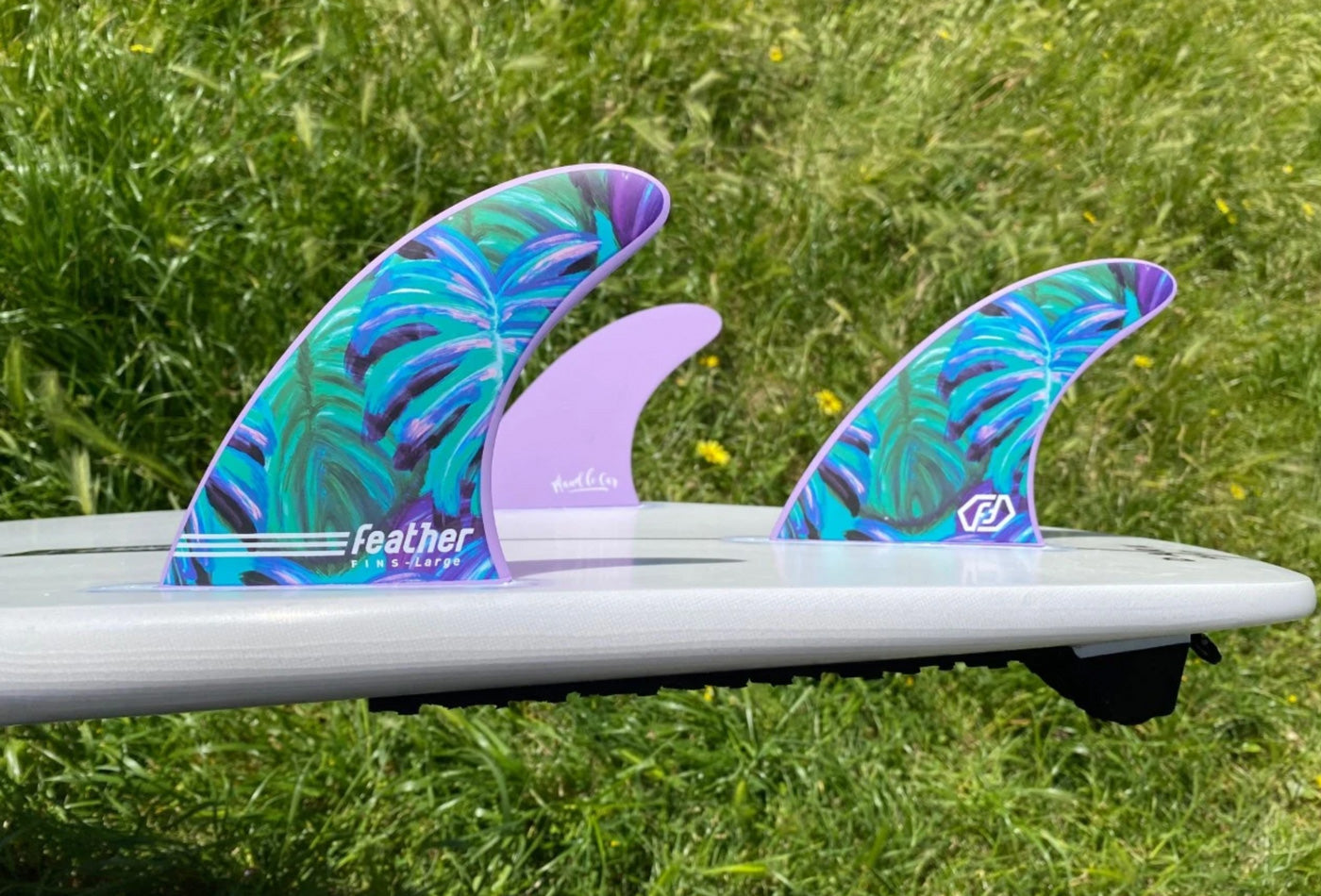 Feather Fins Maud Le Car Athlete Series Single Tab – Thruster 3 fins