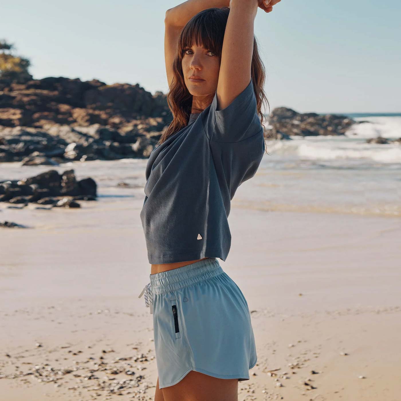 Follow Ladies Odessa Board Shorts - Light Petina
