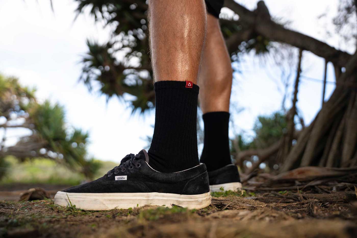 Follow All Day Socks – Black