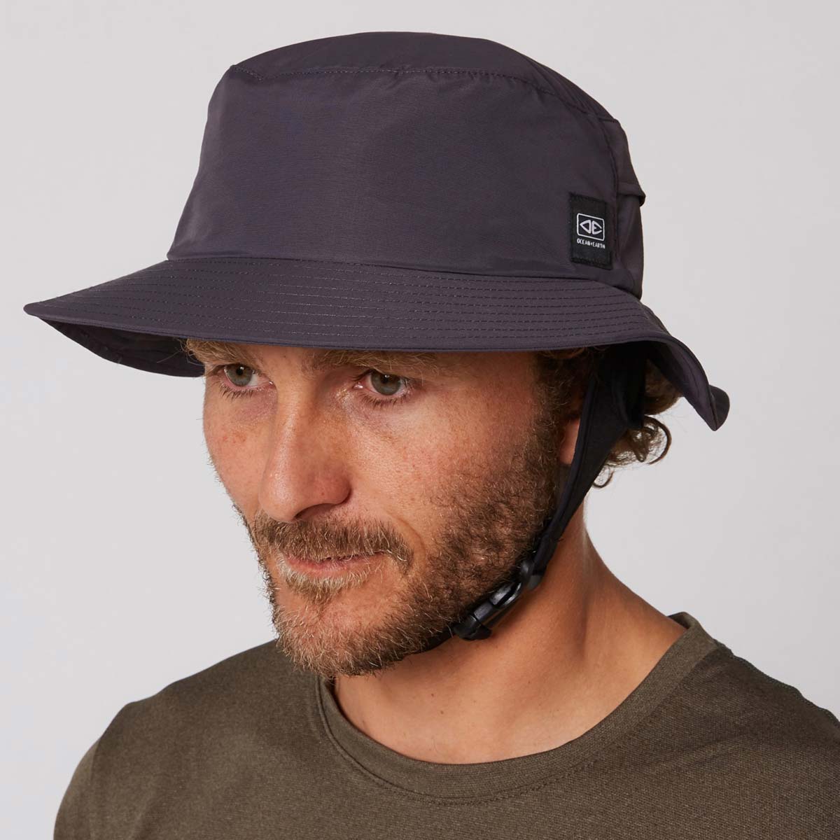 Ocean & Earth Indo Stiff Peak Surf Hat – Pale Lilac