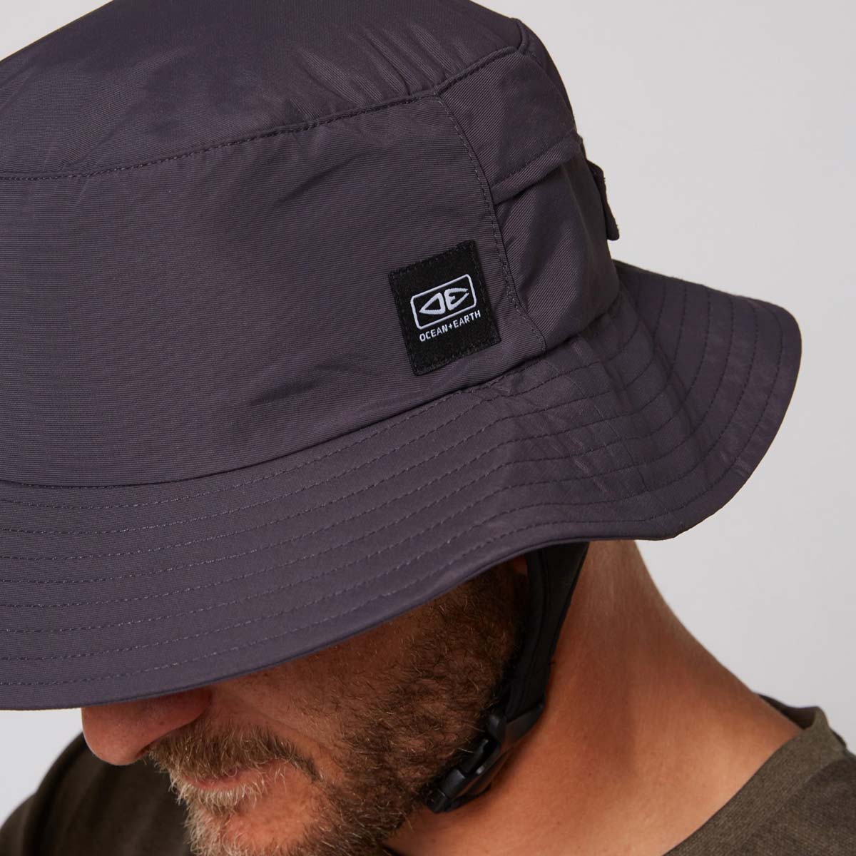 Ocean & Earth Indo Stiff Peak Surf Hat – Pale Lilac