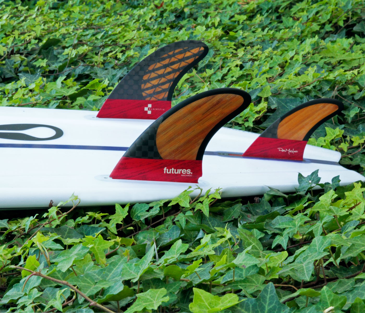 Futures Fins Machado Blackstix – 2+1 Fins