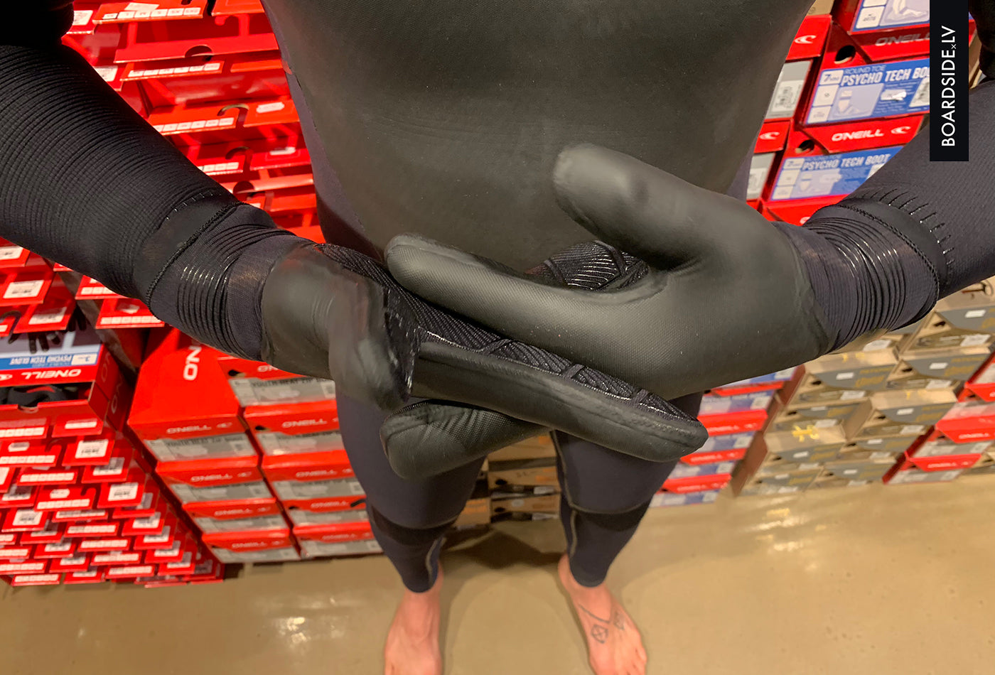 O'Neill PsychoTech 5mm Lobster Gloves