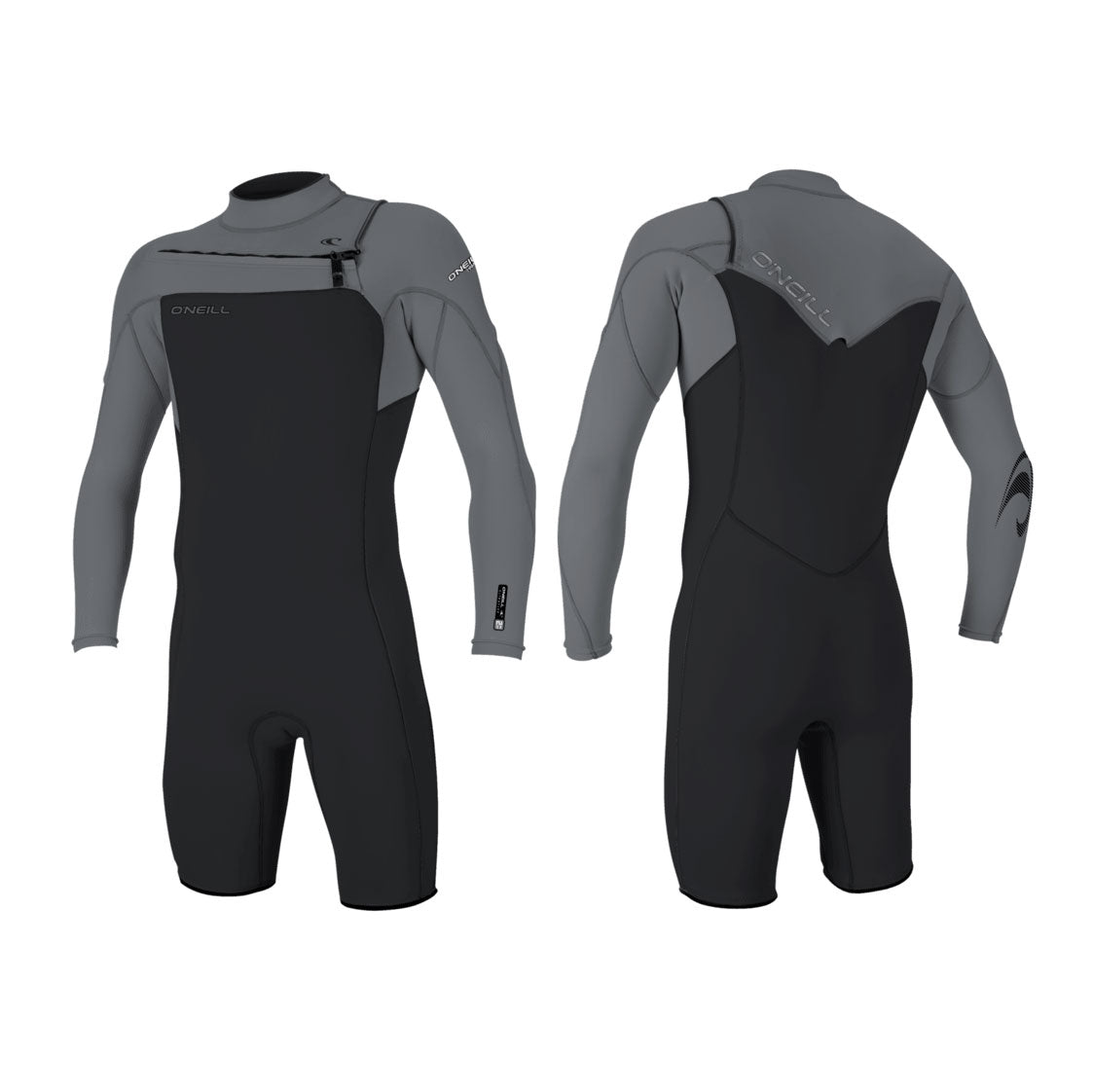 O'Neill Hammer 2mm Chest Zip L/S Spring Wetsuit – Temperedsteel IS6
