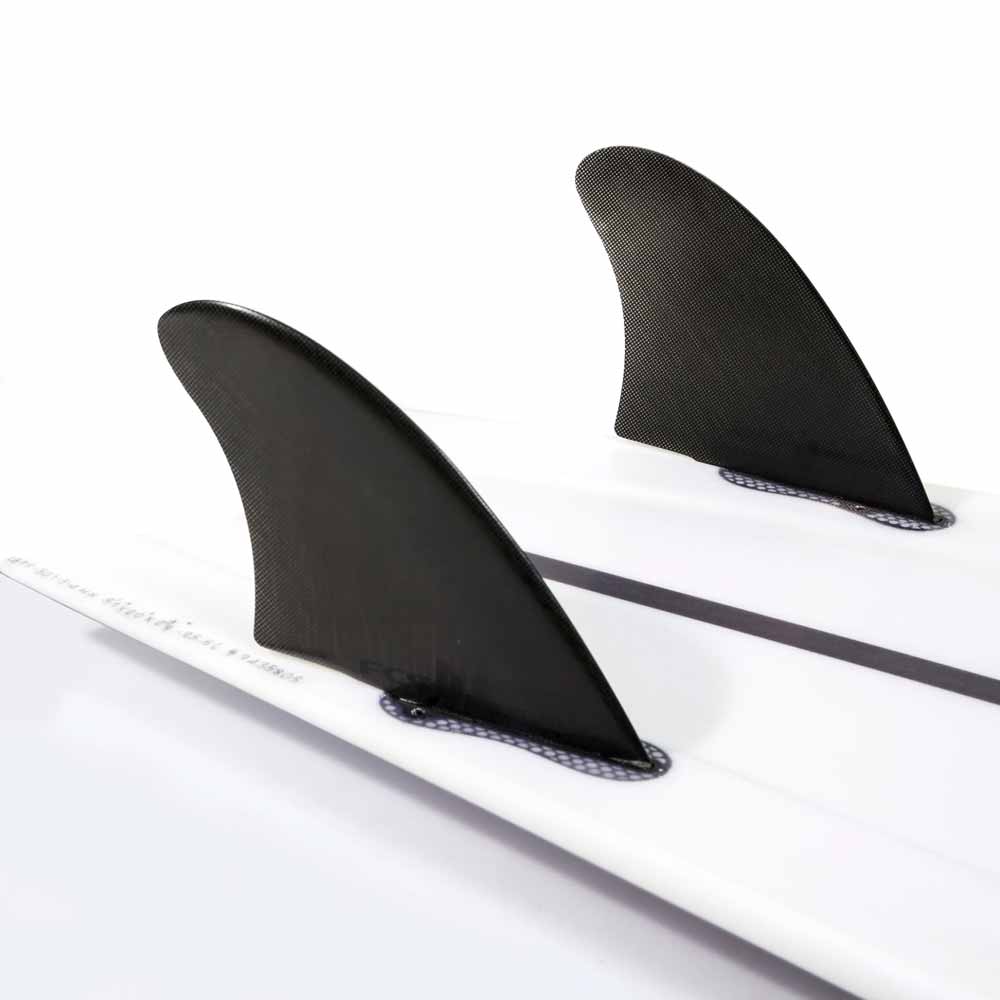 FCS II Modern Keel PGF Black Twin – 2 fins
