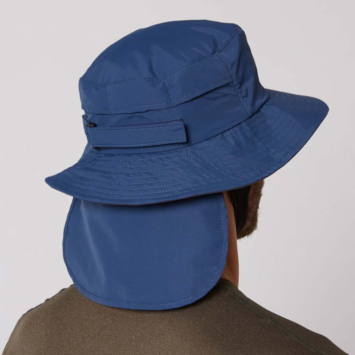 Ocean and Earth Indo Stiff Peak Surf Hat – Navy