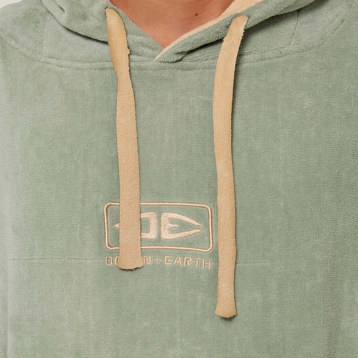 Ocean & Earth DayBreak Hooded Poncho – Sage