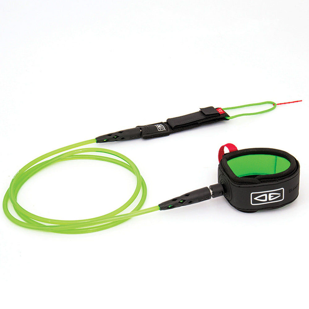 Ocean & Earth Regular 7ft Moulded Leash - Black