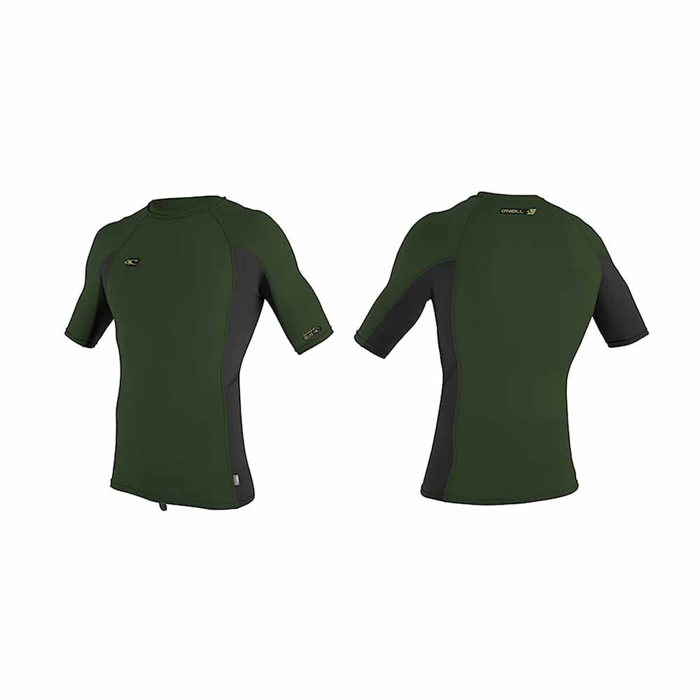 O'Neill Premium Skins SS Rash Guard – Olive GE6