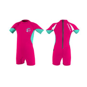O'Neill Child Basic Skins UV Spring Suit – Watermelon/Lightaqua IT4