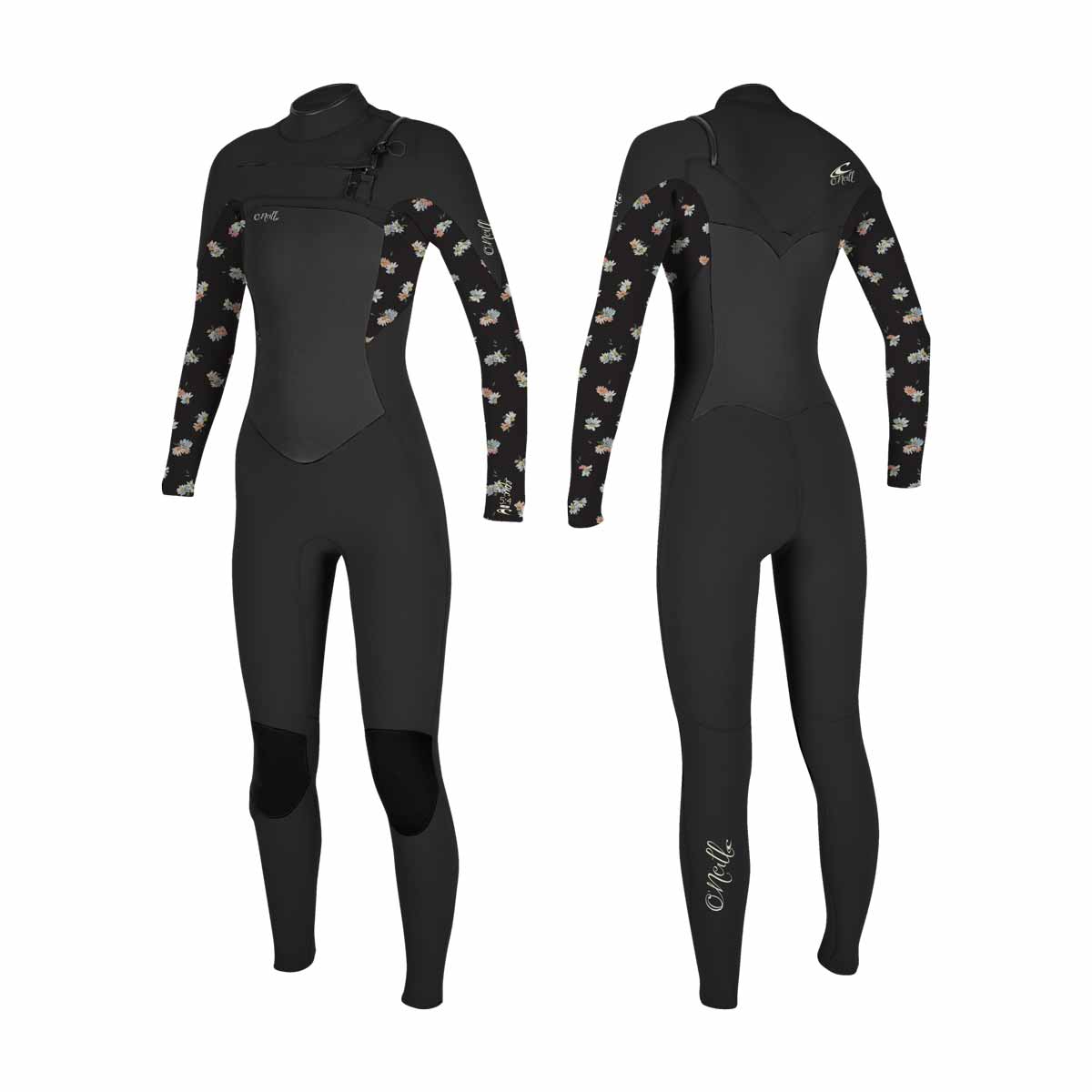Wetsuit O'Neill WMS Epic CZ full 5/4 mm – Black/Cindy Daisy HV6