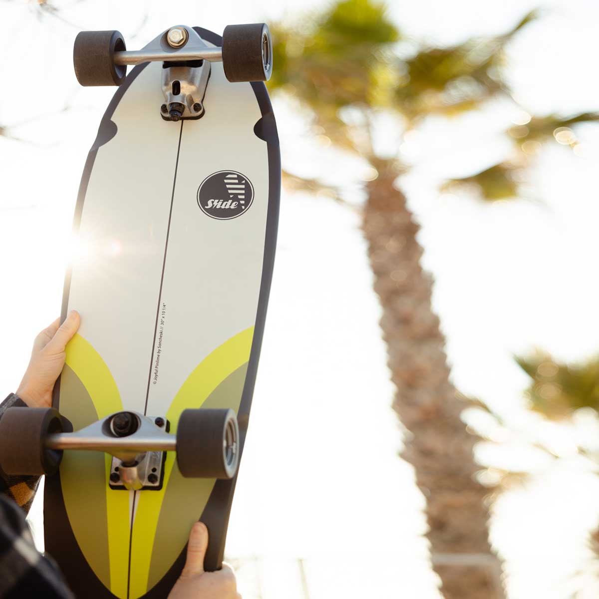 Surf Skate Slide Joyfull 30" Pinlime – 76 cm