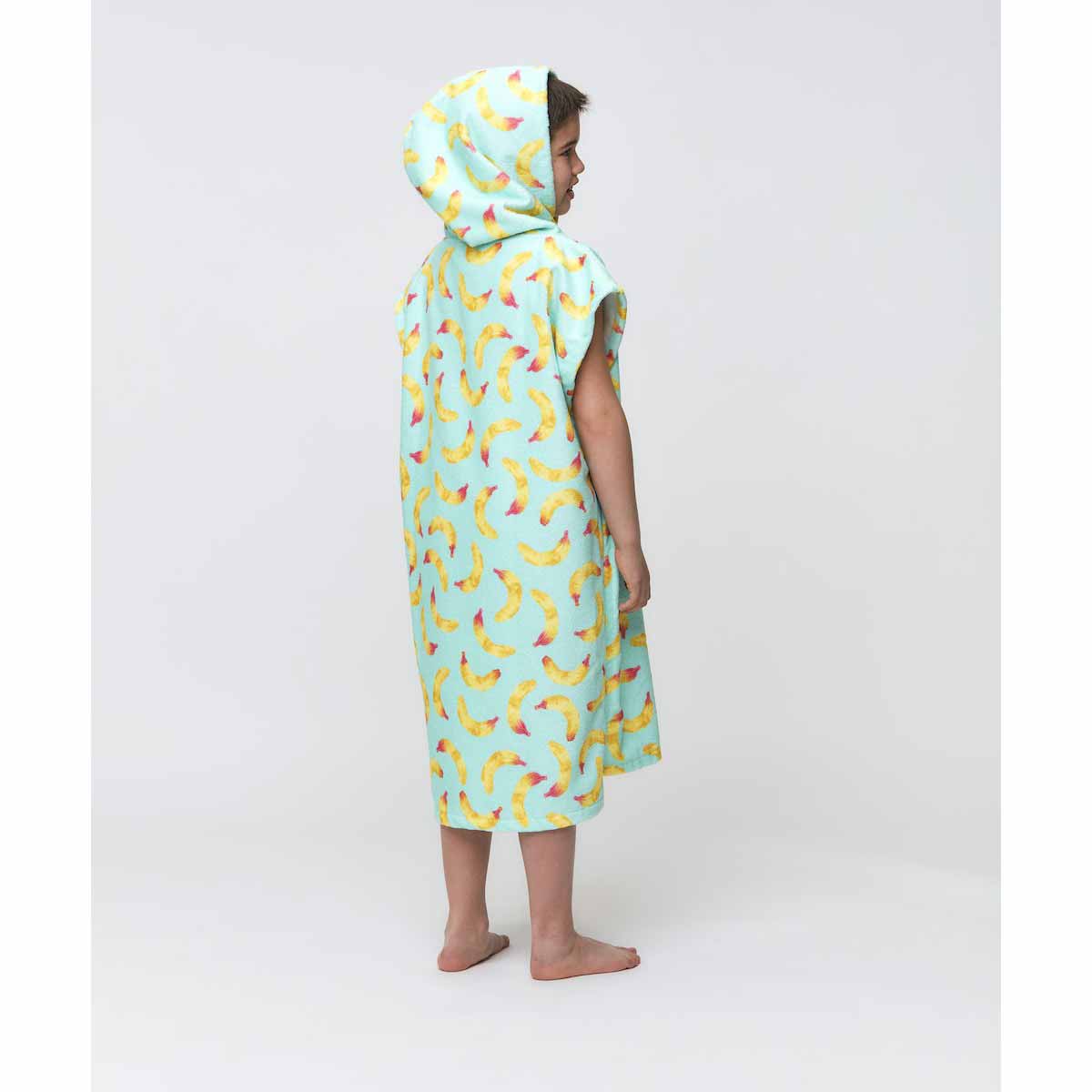 After Essentials Kids Poncho Towel – Banana Stain