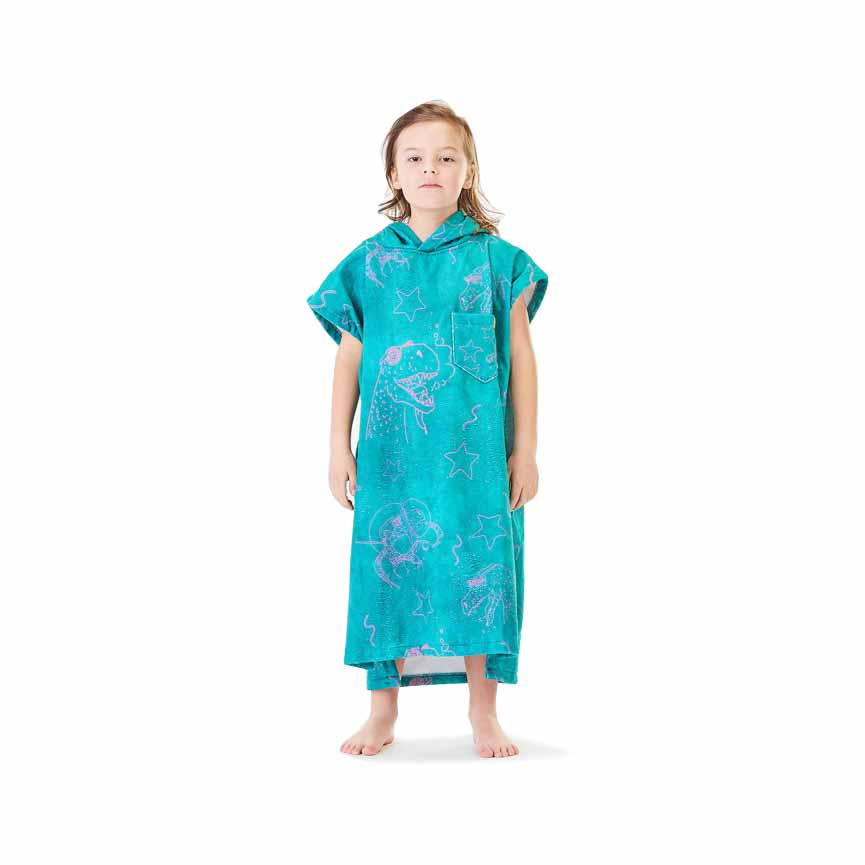 After Essentials Kids Poncho Towel – Dino