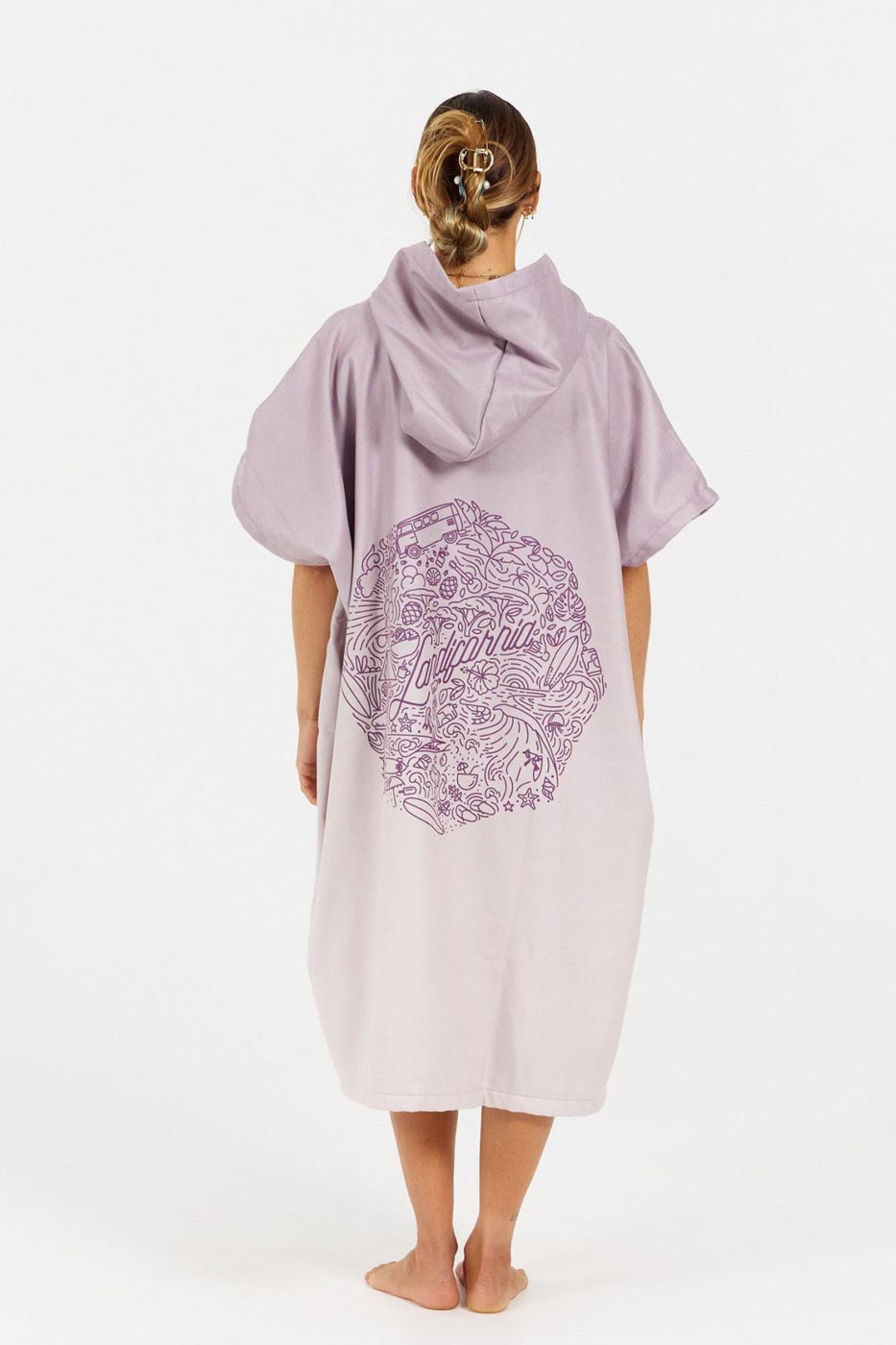 After Essentials Mind Set Landifornia Poncho Towel