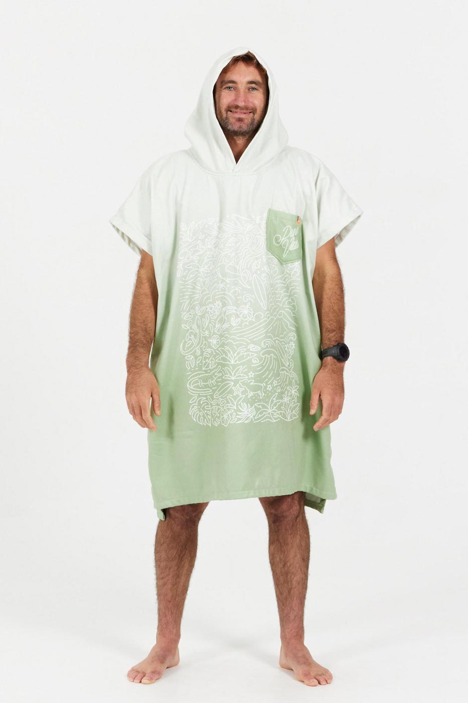 After Essentials Mind Set Pura Vida Poncho Towel