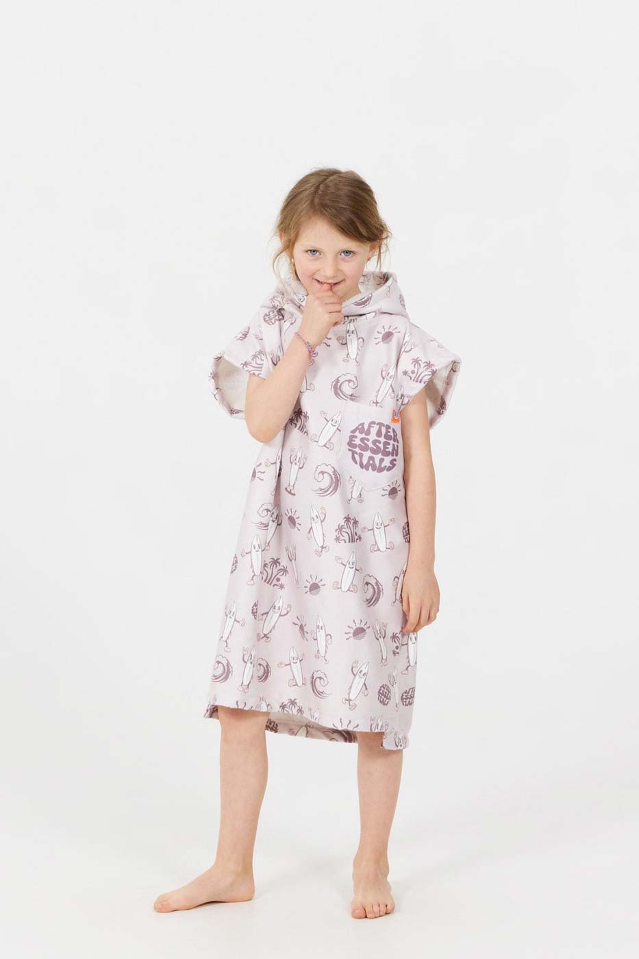After Essentials Toddler Poncho Towel – Surf Mascot