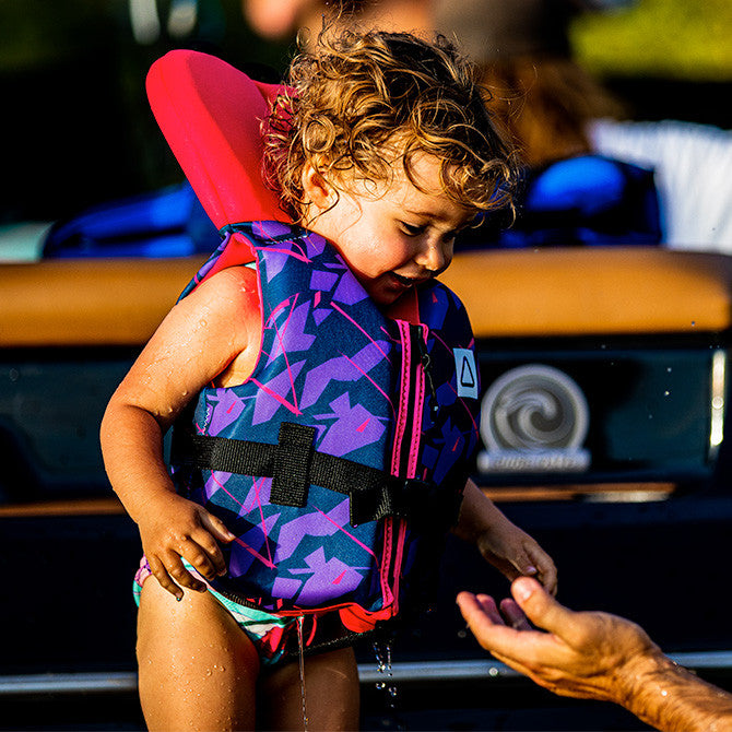 Follow Kids Pop CGA Life Vest – Blue/Red