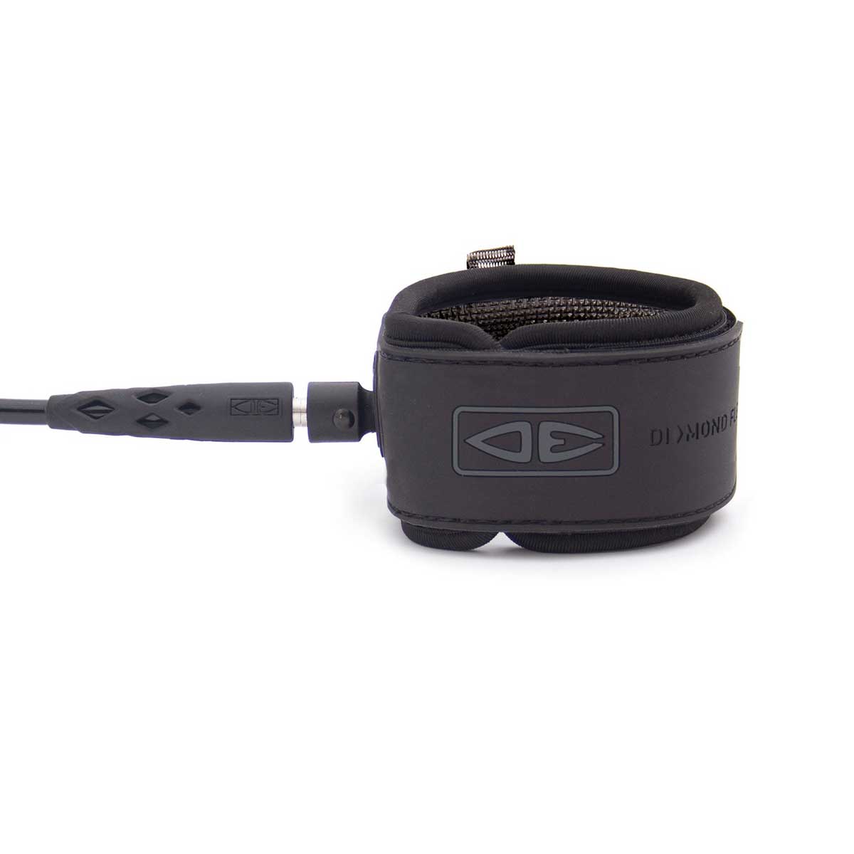 Ocean & Earth Regular 7ft Moulded Leash - Black