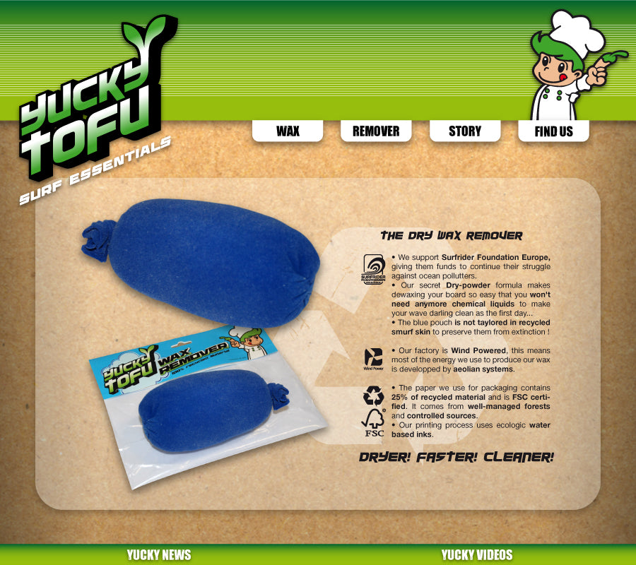 Surf Wax Yucky Tofu Wax Remover