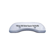 Seismic Skid Plate Old School Square Profile 146cmm – White