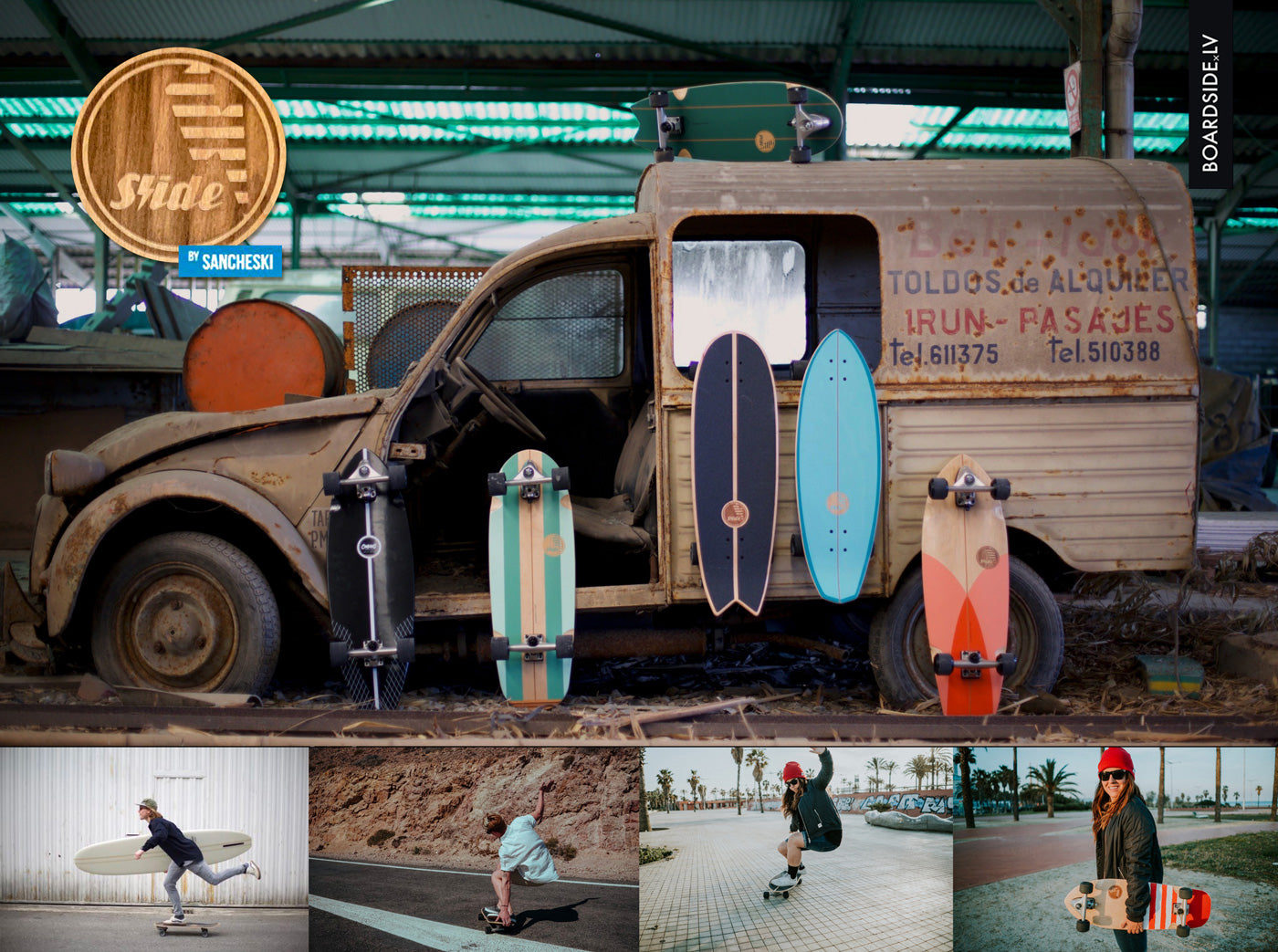 Surf Skate Slide CMC 31 Cold Gold - 79 cm