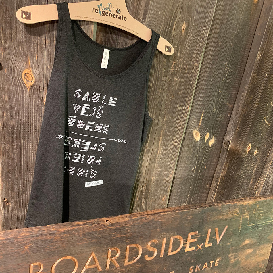 Boardside.lv Tank Top – Dark Gray