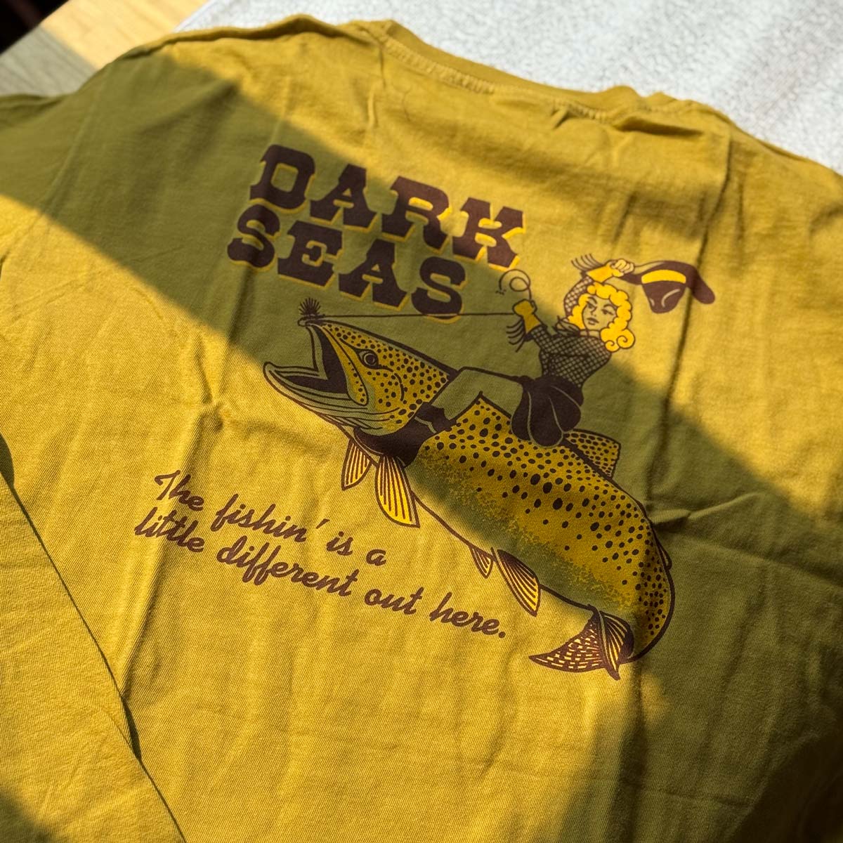 Dark Seas A Little Different Pigment S/S Tee – Dried Tobacco
