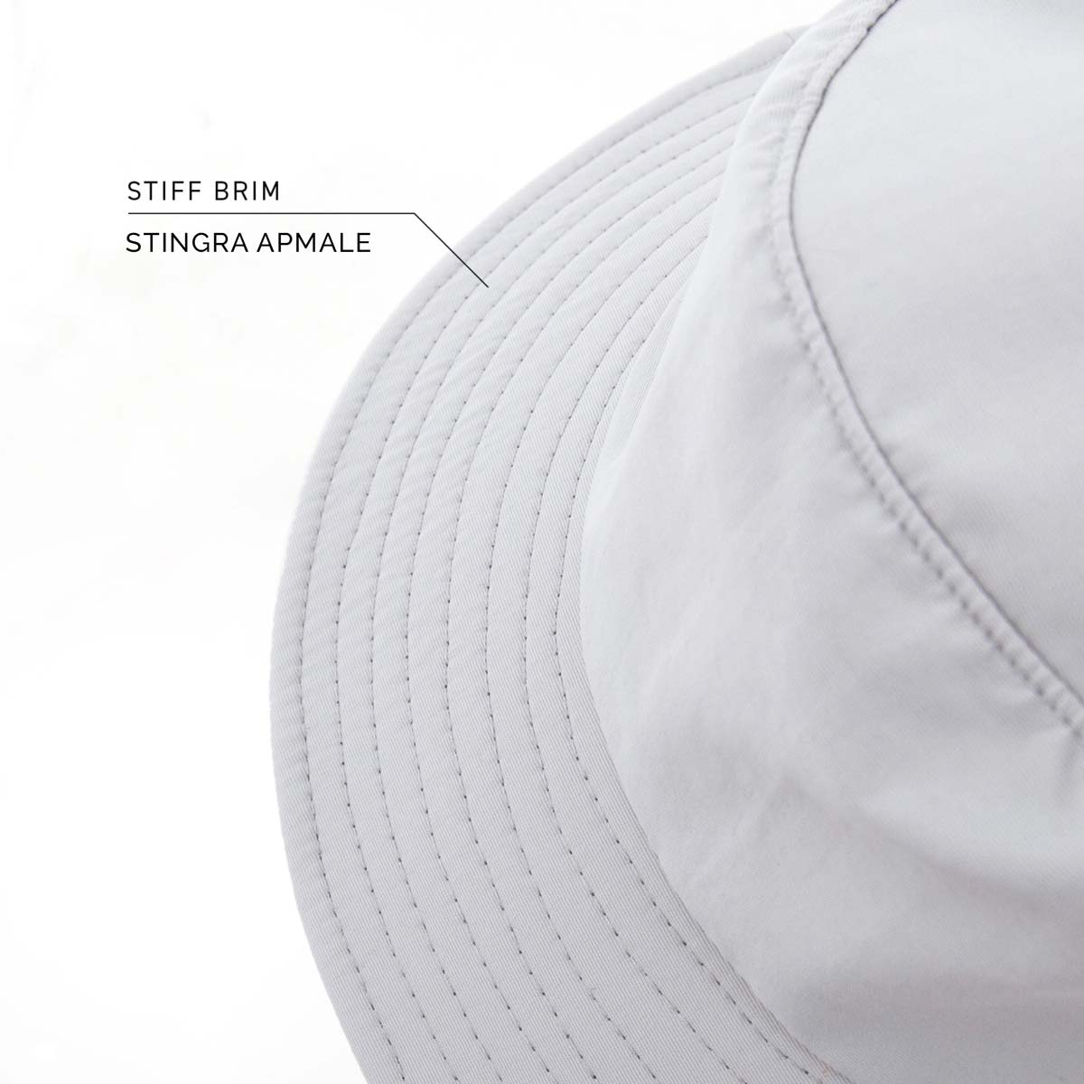 Ocean & Earth Indo Stiff Peak Surf Hat – Pale Lilac