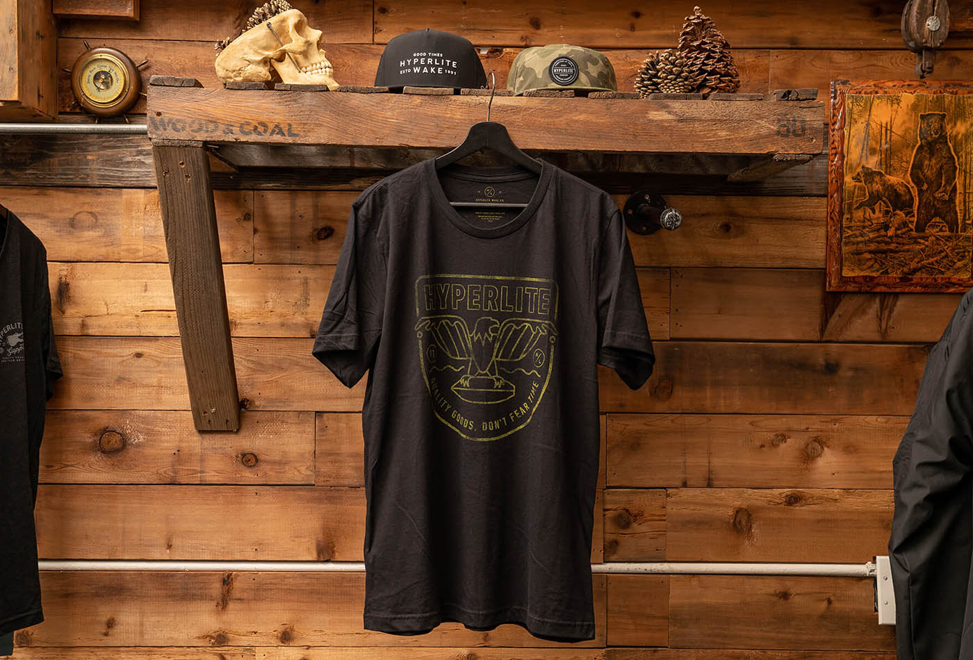 Hyperlite Standard Tee – Black