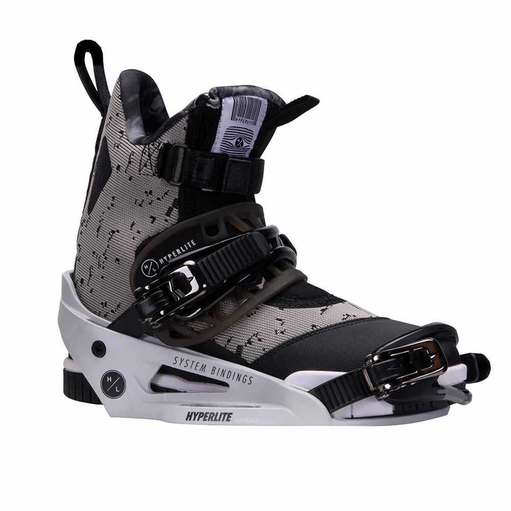 Hyperlite System Lowback Bindings – Black & White