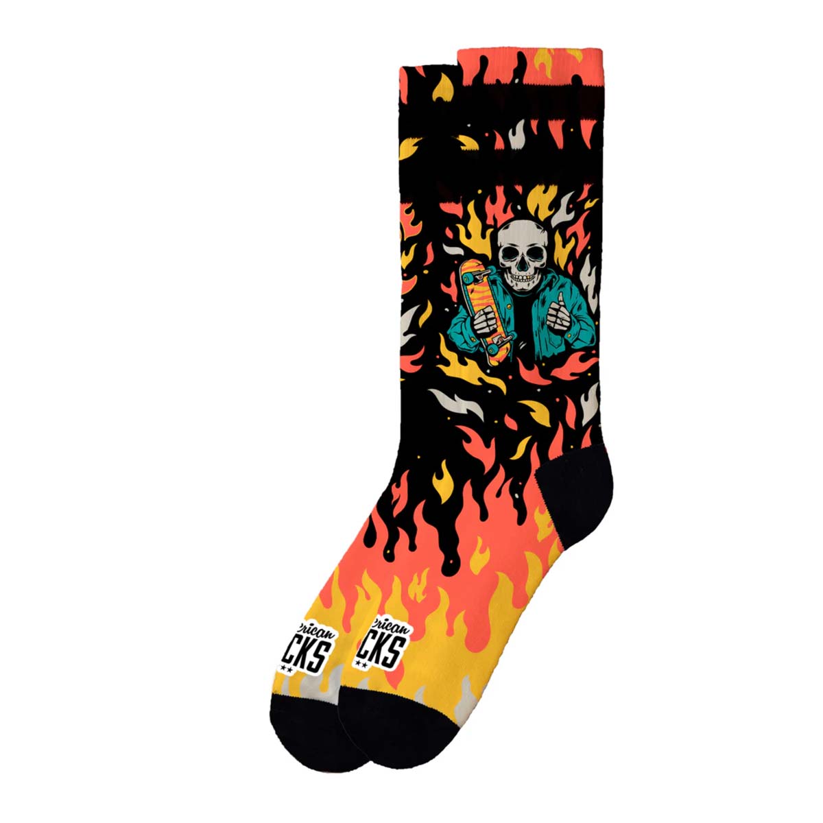American Socks Mid High Welcome To Hell