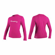 O'Neill WMS Basic Skins LS Sun Shirt – Fox Pink 173