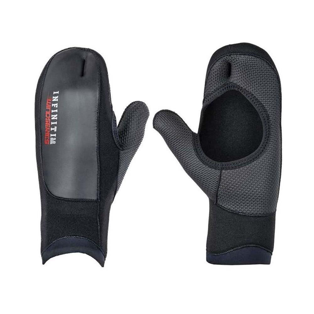 Xcel Infiniti Windseries 3mm 3 Finger Open Palm Mitten for Windsports