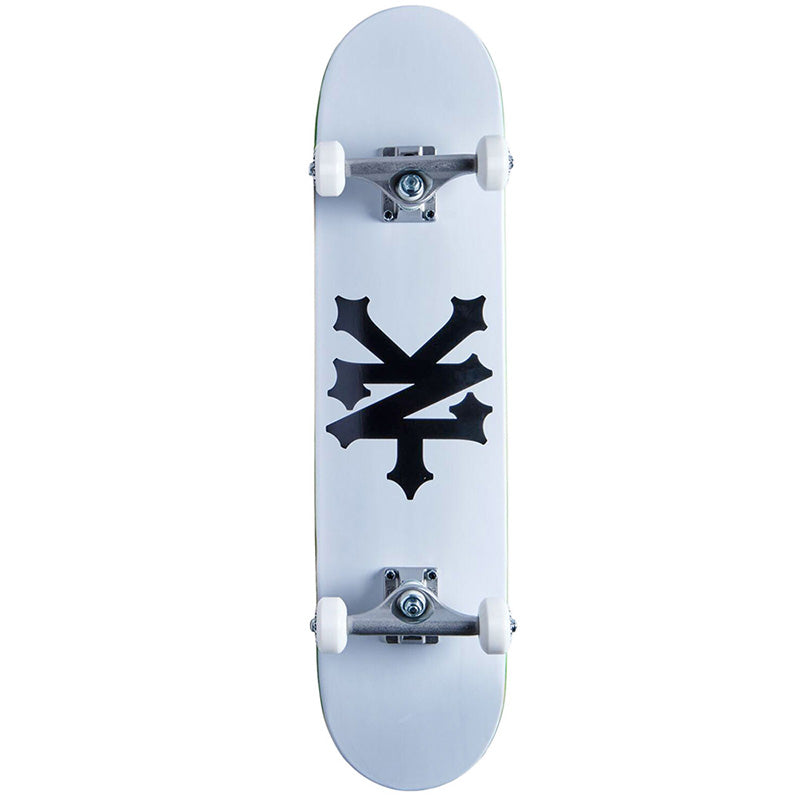 Zoo York OG 95 Crackerjack White/Black Complete Skateboard – 7.75